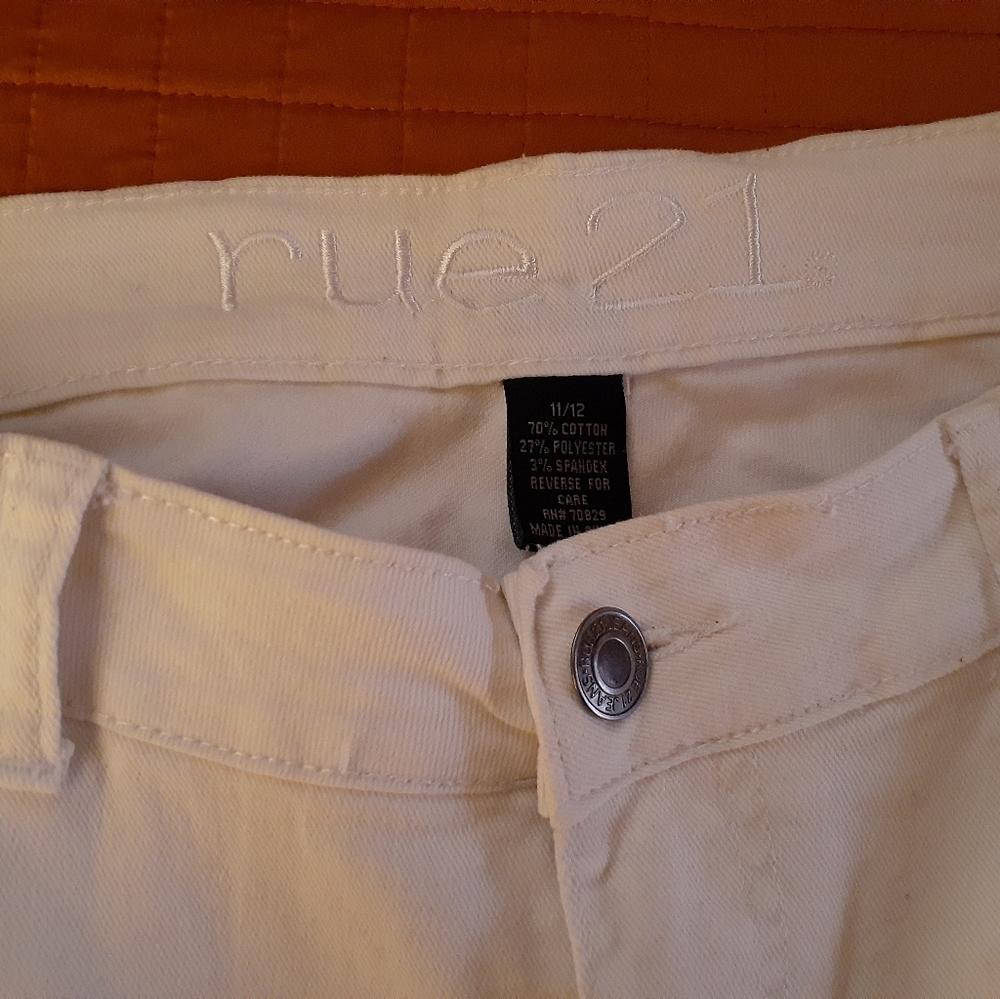 White jeans